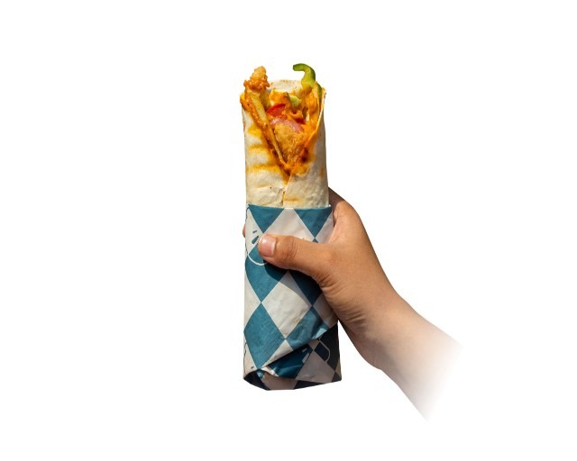 Cheesy Tandoori Wrap