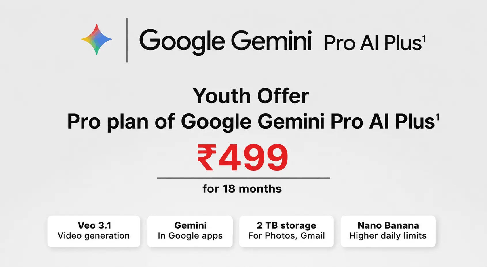 Gemini Pro for 18 Month